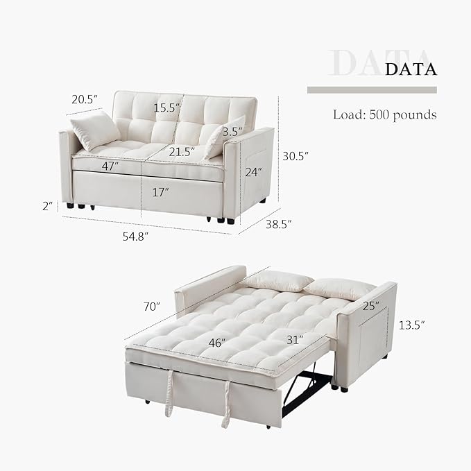 Convertible Sofa Bed
