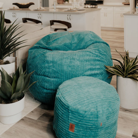 2-in-1 deluxe bean bag chair