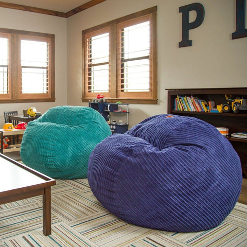 2-in-1 deluxe bean bag chair