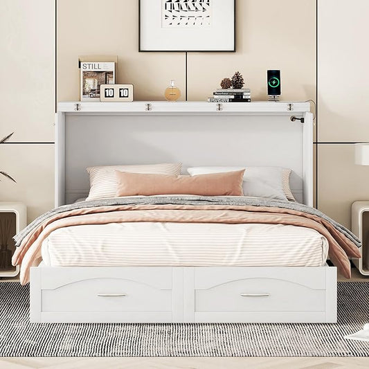 Murphy Cabinet Bed with Drawer