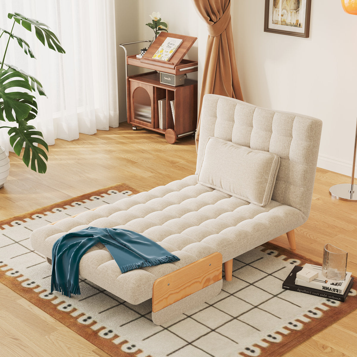 Kikumi Upholstered Sofa Chair