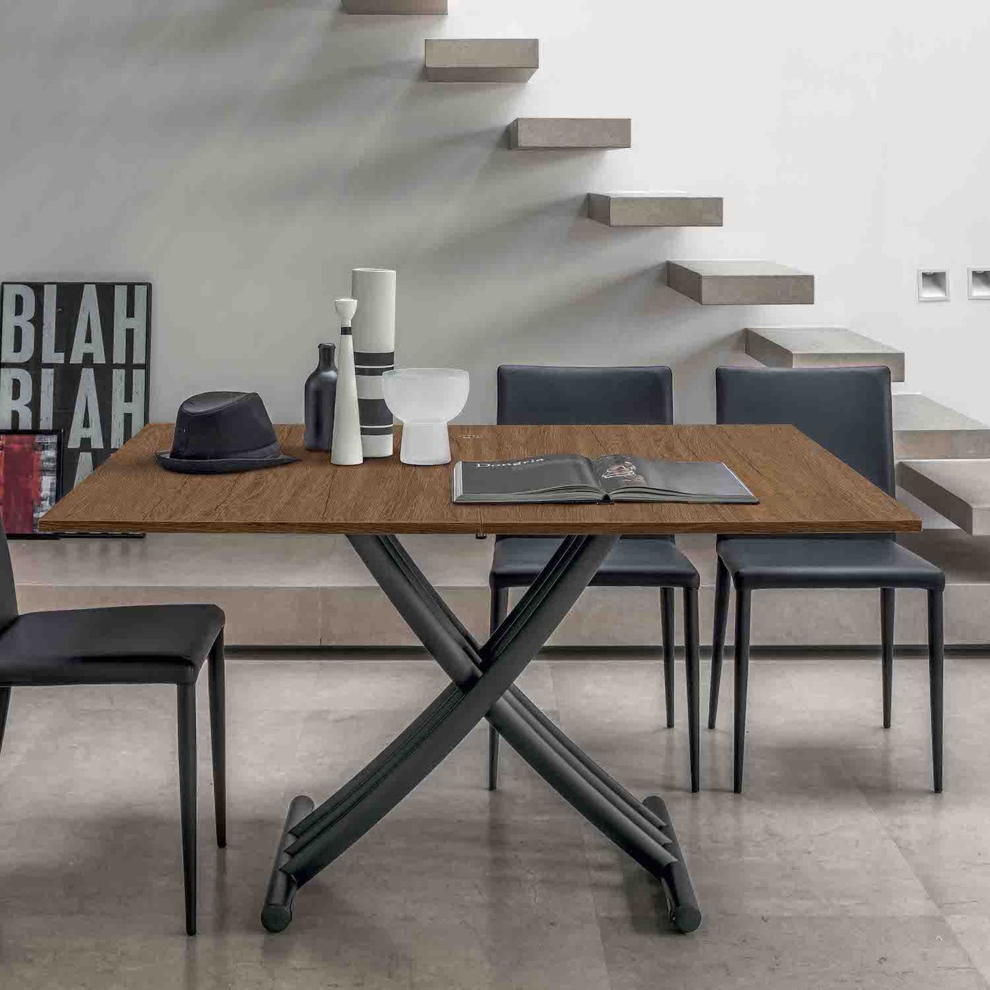 Threefold - Coffee and ExtendingDining Table